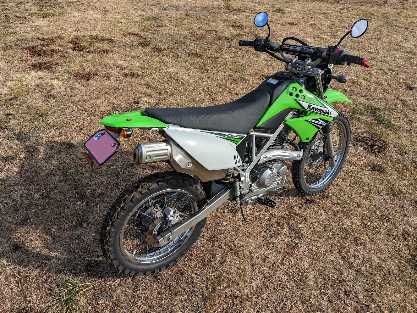 KLX125リアフェンダーレス化｜Ratata aka ラッタッタ