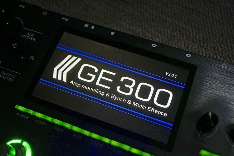 Mooer最高峰マルチ、GE300の新ファームウェアV3.0.1！ハーモニー