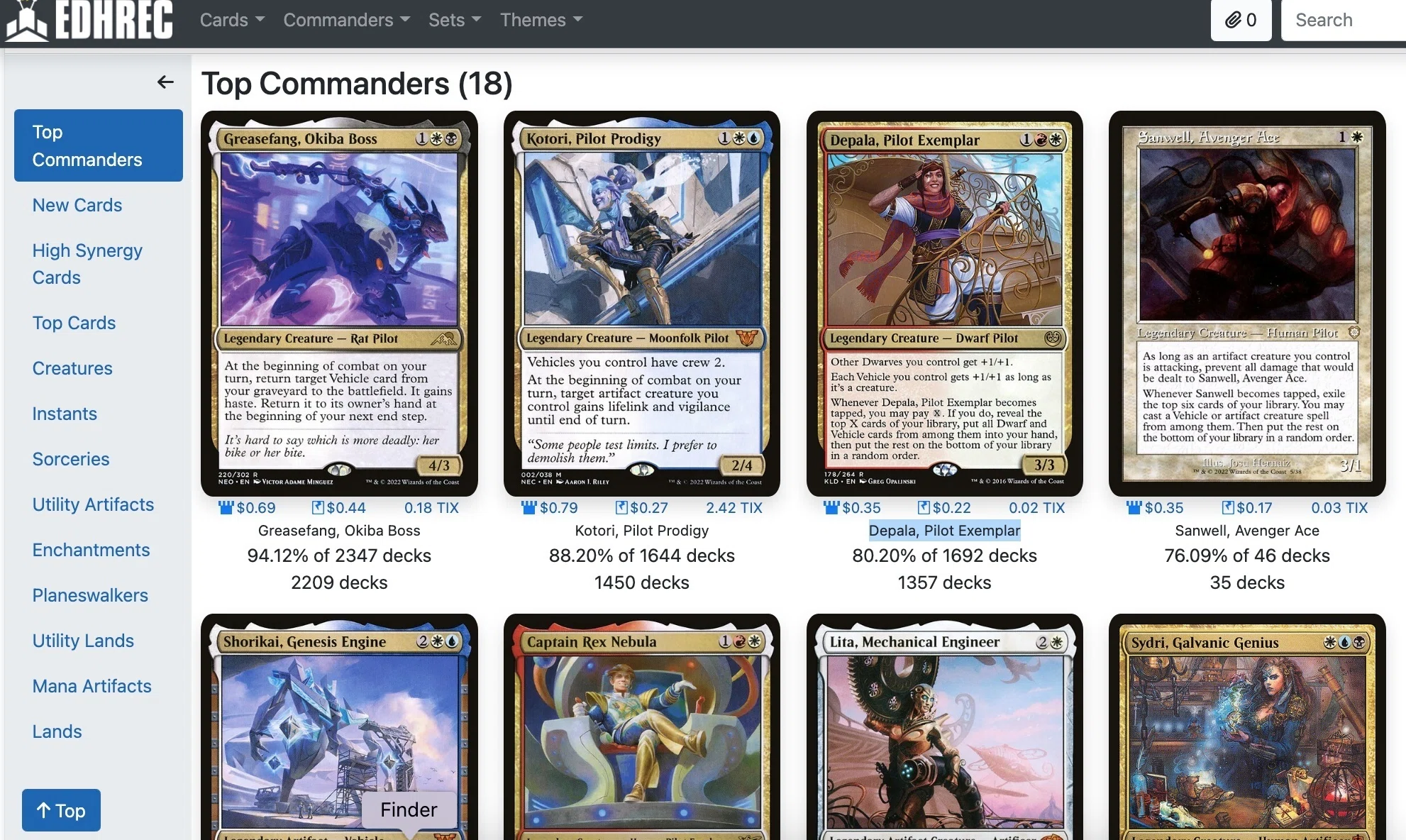 MTG統率者】連載企画：やまだんちのEDHハック Vol.4～EDHREC編