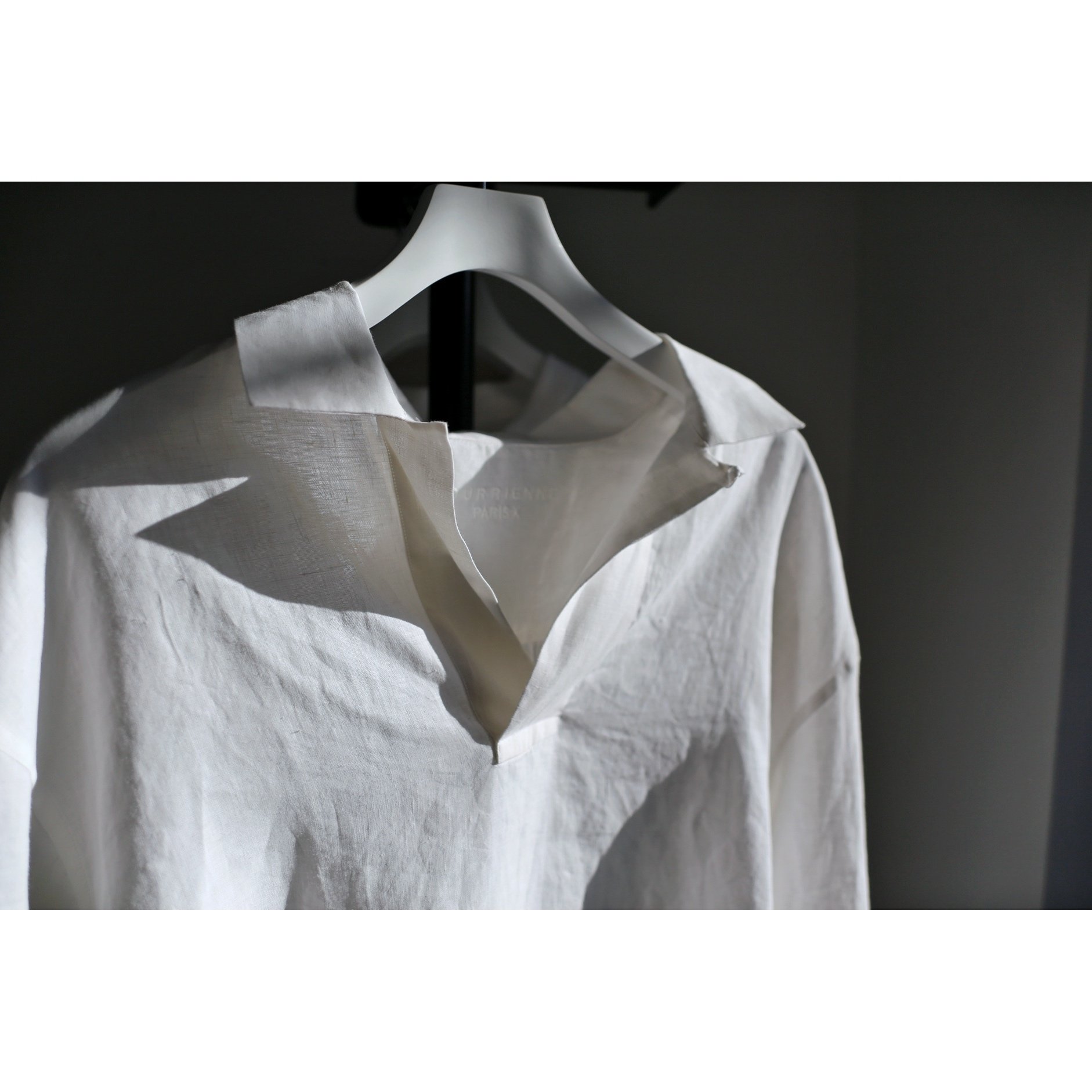 ブリエンヌ　プルオーバーシャツ BOURRIENNE / EMBROIDERED プルオーバーシャツ｜ESTNATION