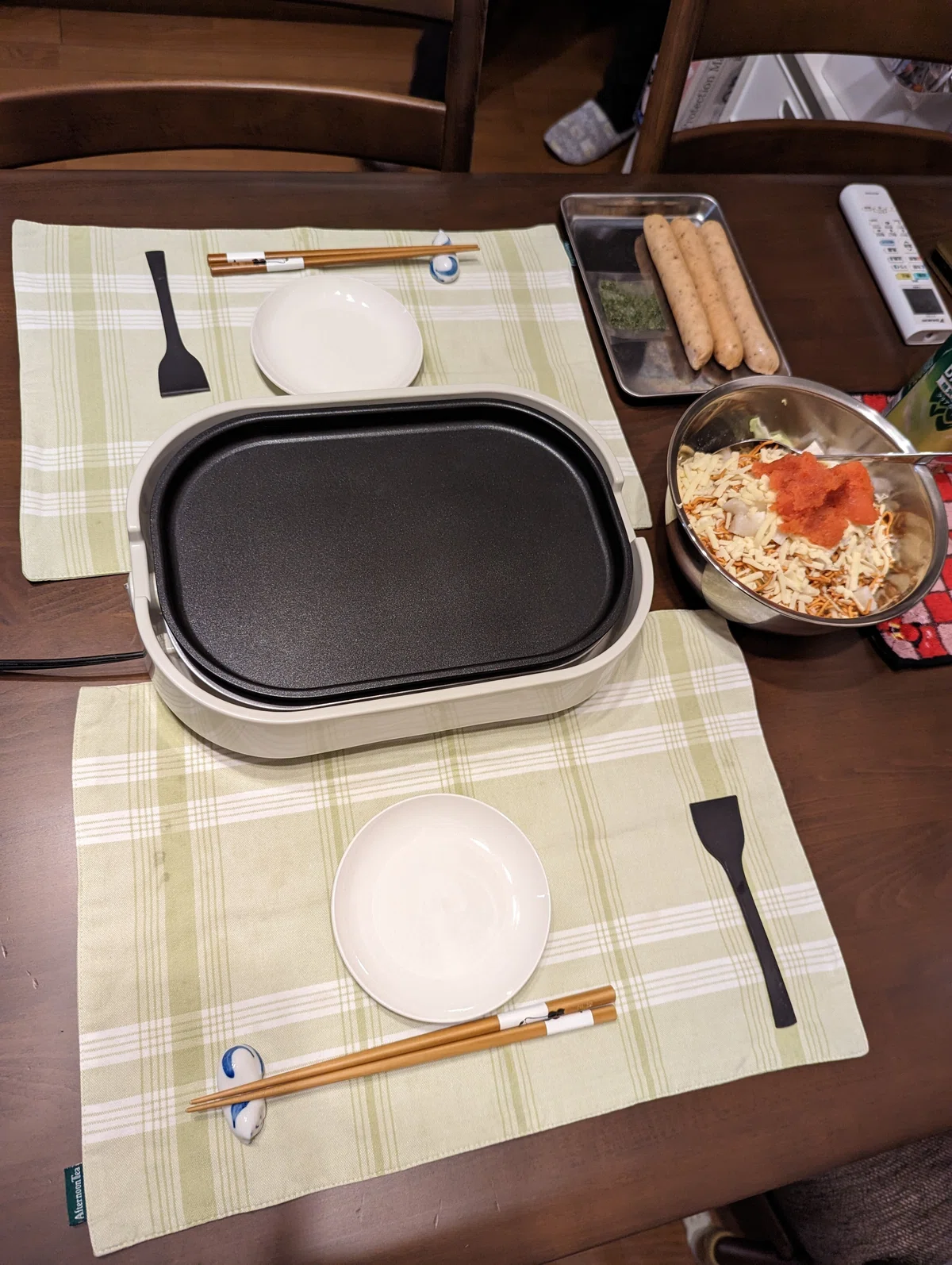 ホットプートもんじゃ焼き｜食いしん坊フードライター