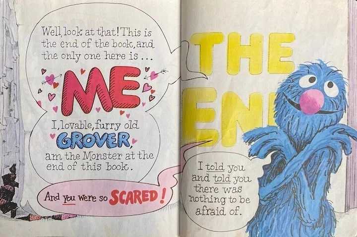 とっても愛らしいグローバーが一人芝居〜The Monster at the end of