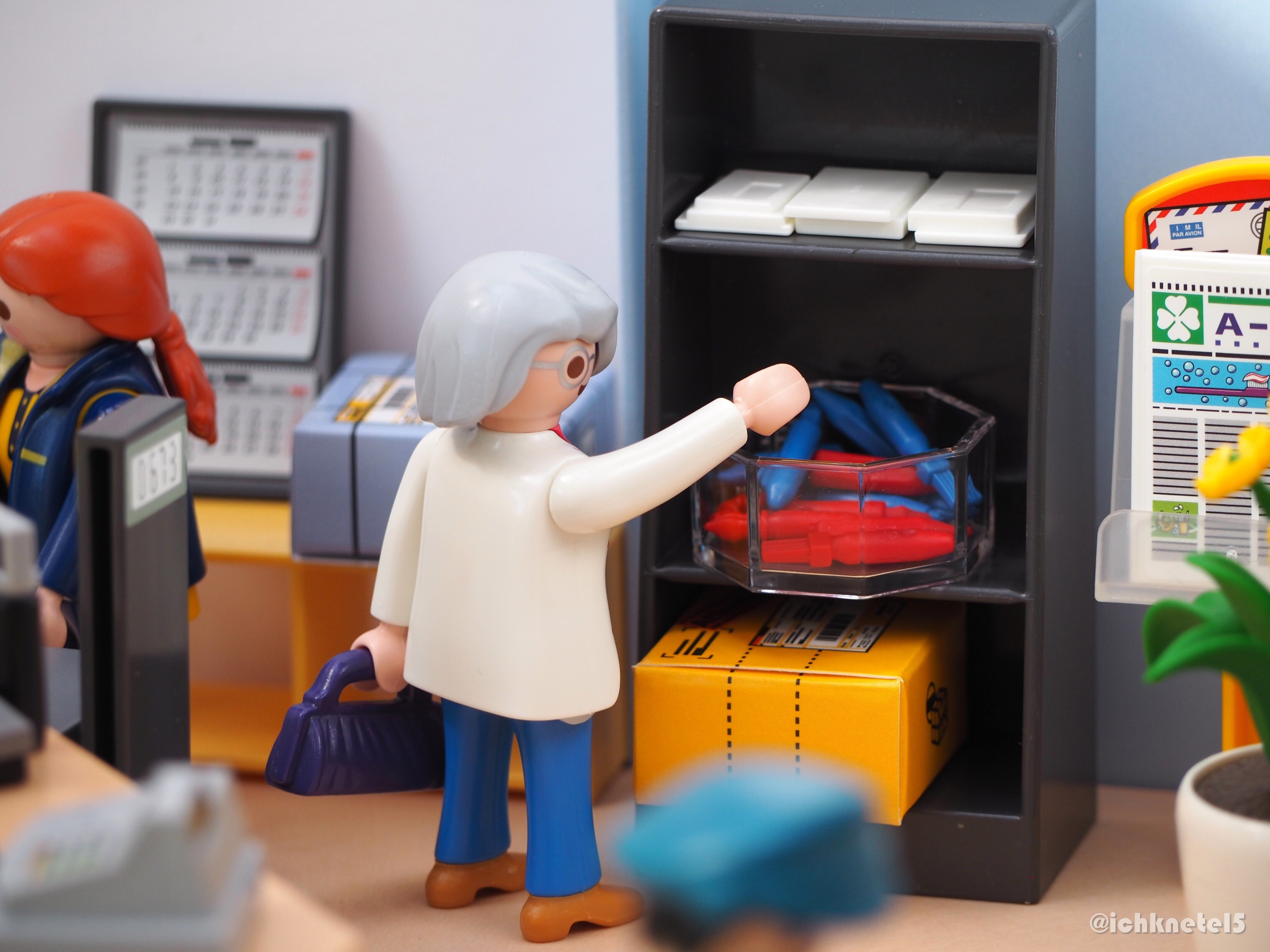 プレイモービル　郵便局セット まちの小さな郵便局｜こねてる×playmobil