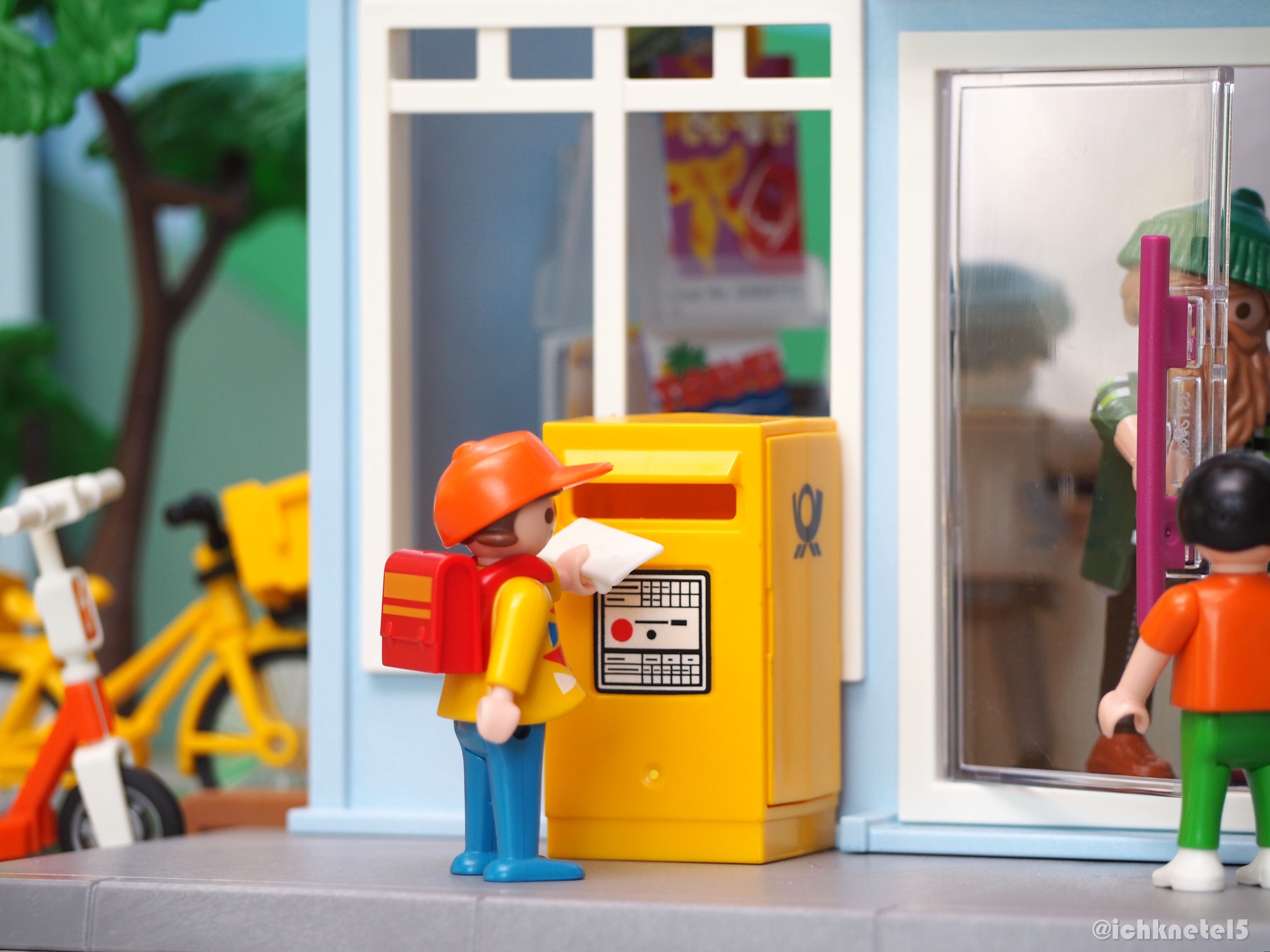 プレイモービル　郵便局セット まちの小さな郵便局｜こねてる×playmobil