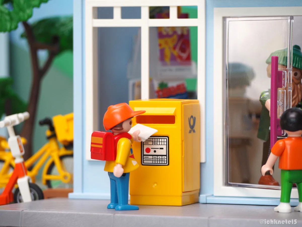 まちの小さな郵便局｜こねてる×playmobil