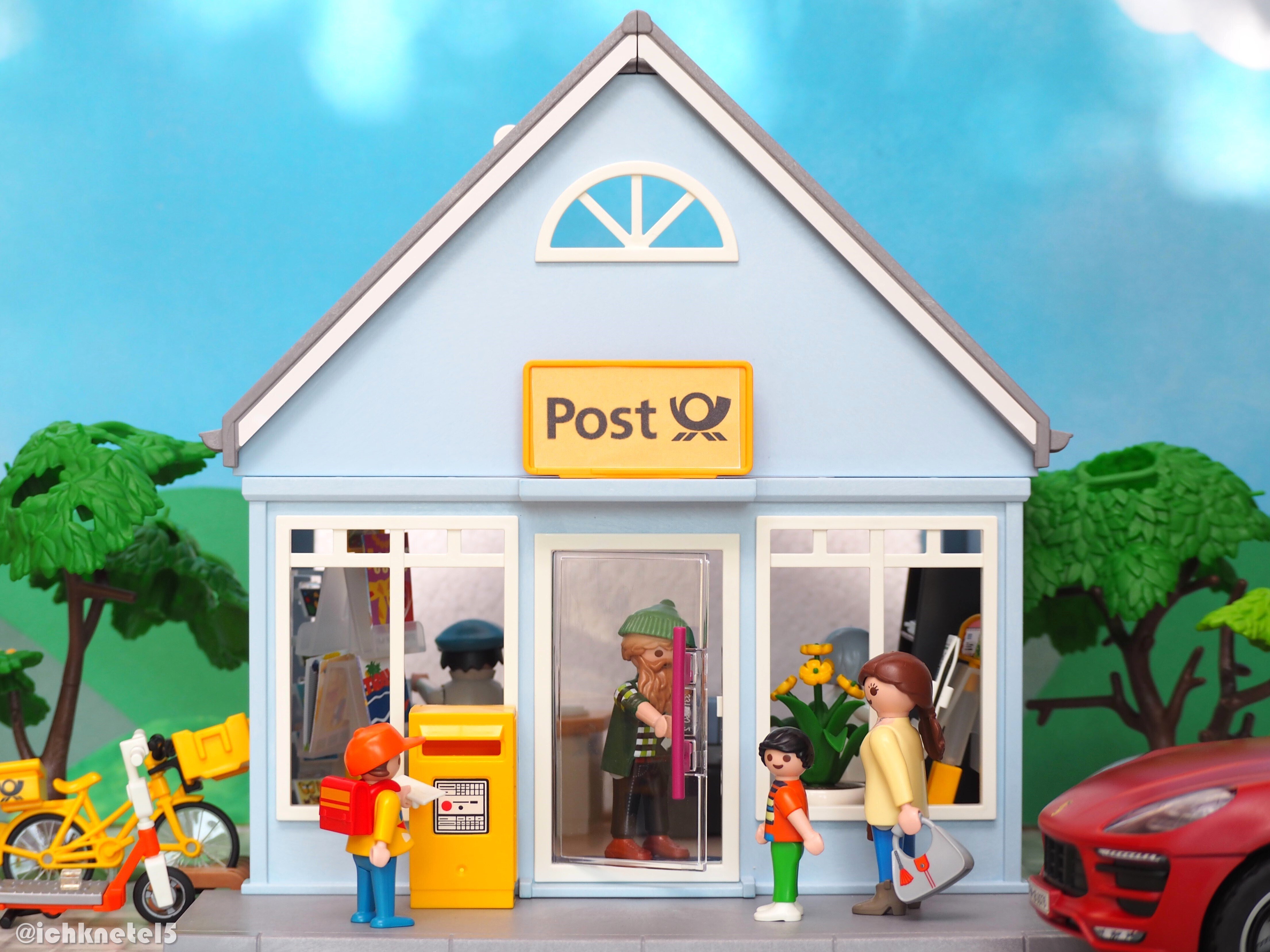 プレイモービル　郵便局セット まちの小さな郵便局｜こねてる×playmobil