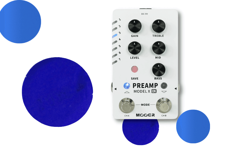 【美品】Mooer PREAMP MODEL X2　Micro Preamp Mooer PREAMP MODEL X2