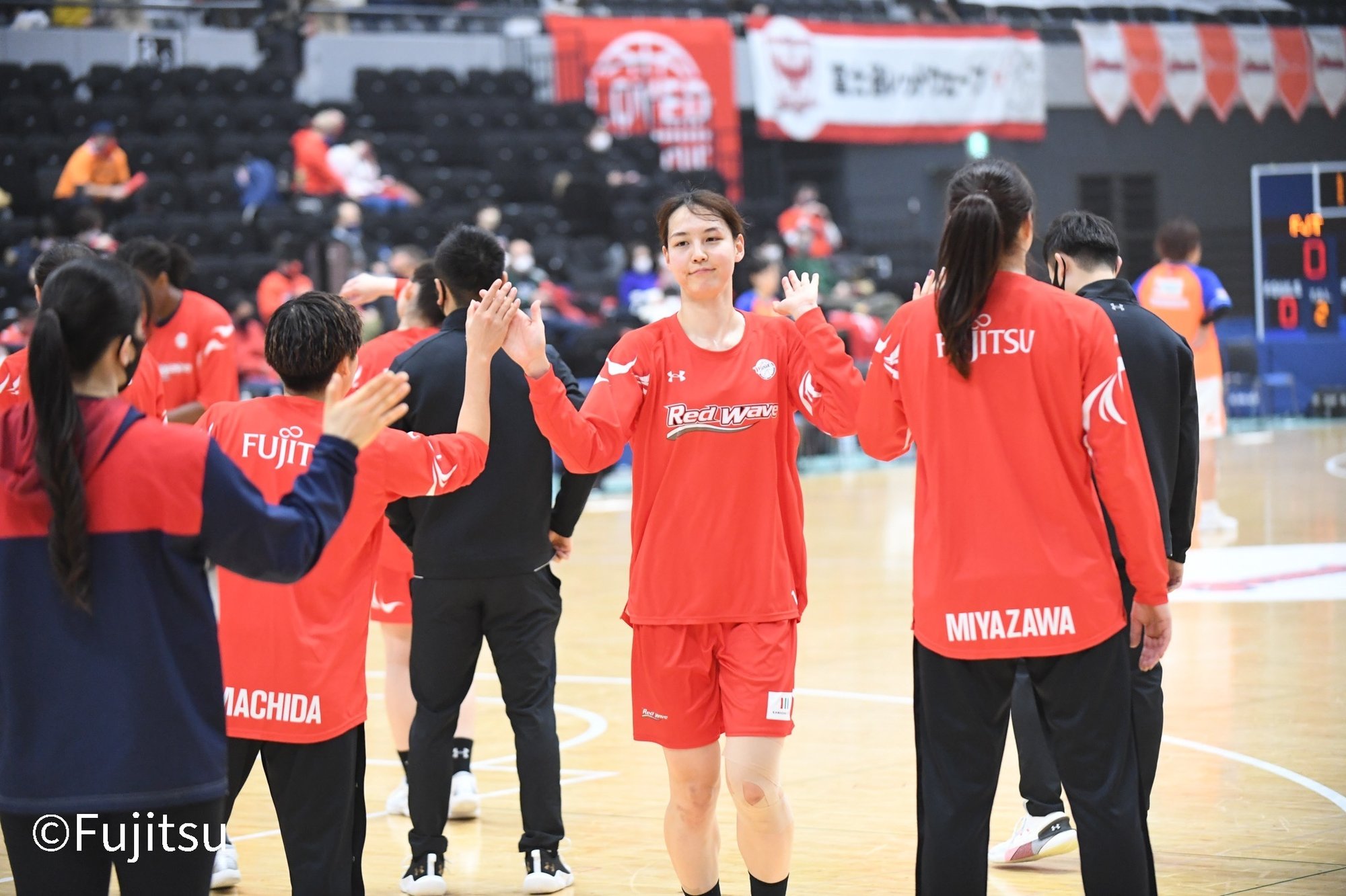 バスケットはみんなで楽しむもの/田中真美子①|富士通レッドウェーブ FUJITSU Red Wave