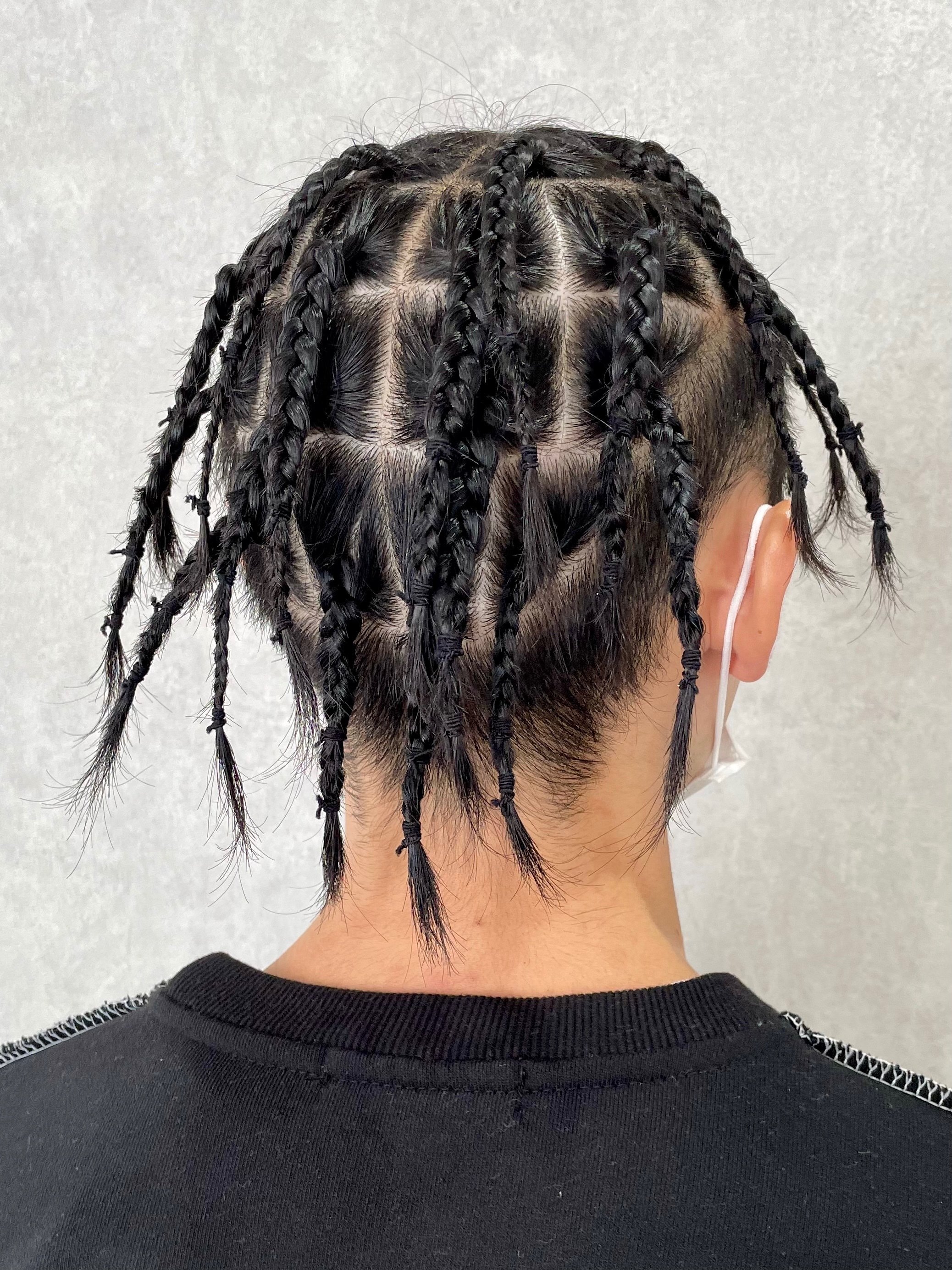 しょうごさま専用　ブレイズ　ブラック ロングウィッグ高級　特殊ヘアー　ドレッド しょうごさま専用 ブレイズ ブラック ロングウィッグ高級 特殊