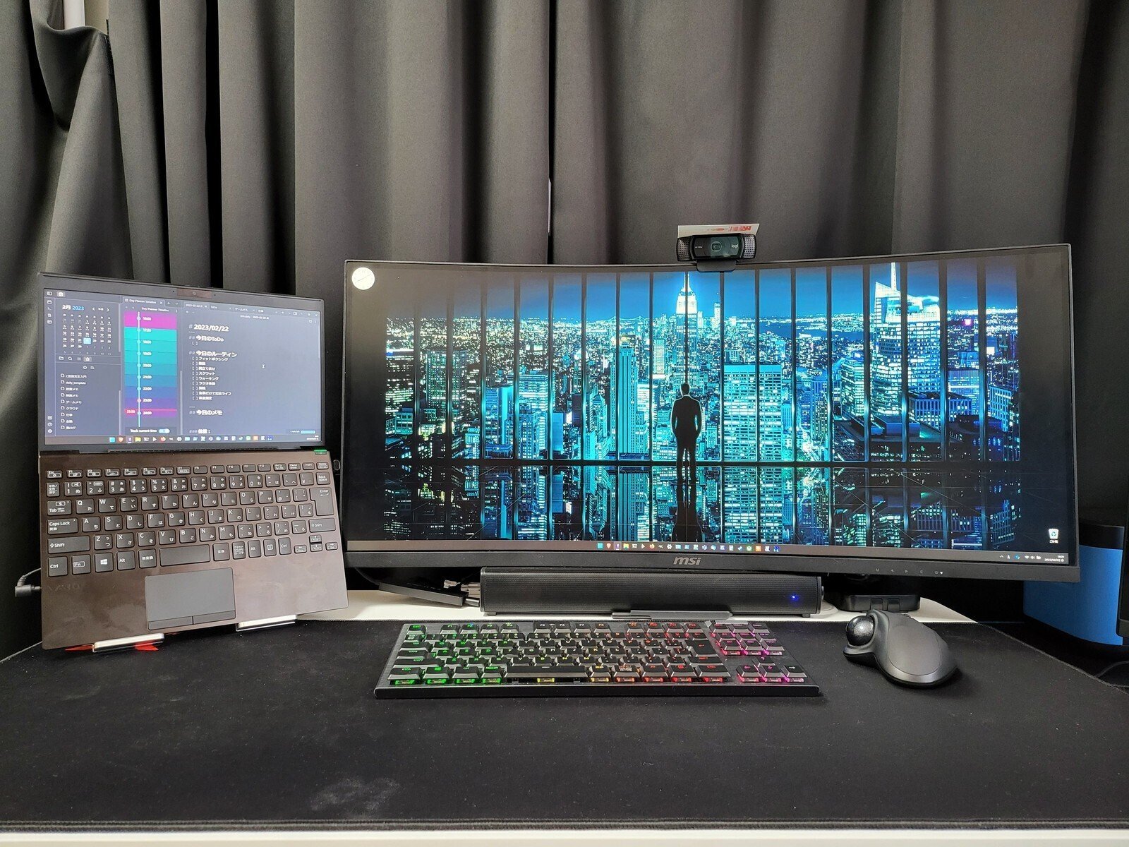 VAIOゲーミングPC大画面 VAIOゲーミングPC大画面