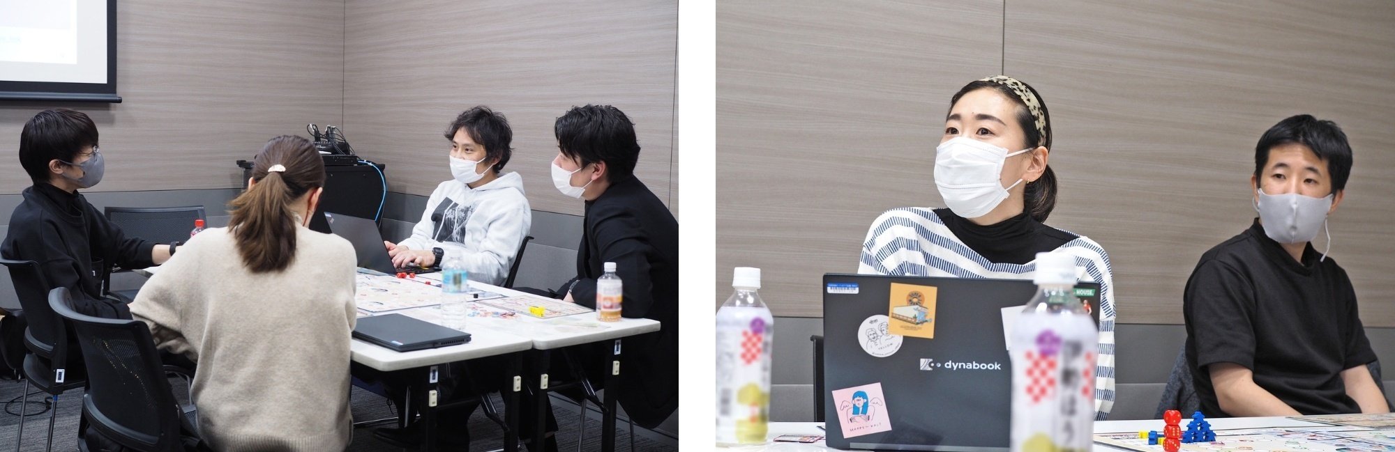 部長研修で「松下幸之助〈理念経営〉実践ゲーム」に挑戦!チーム 部長研修で「松下幸之助〈理念経営〉実践ゲーム」に挑戦!チーム