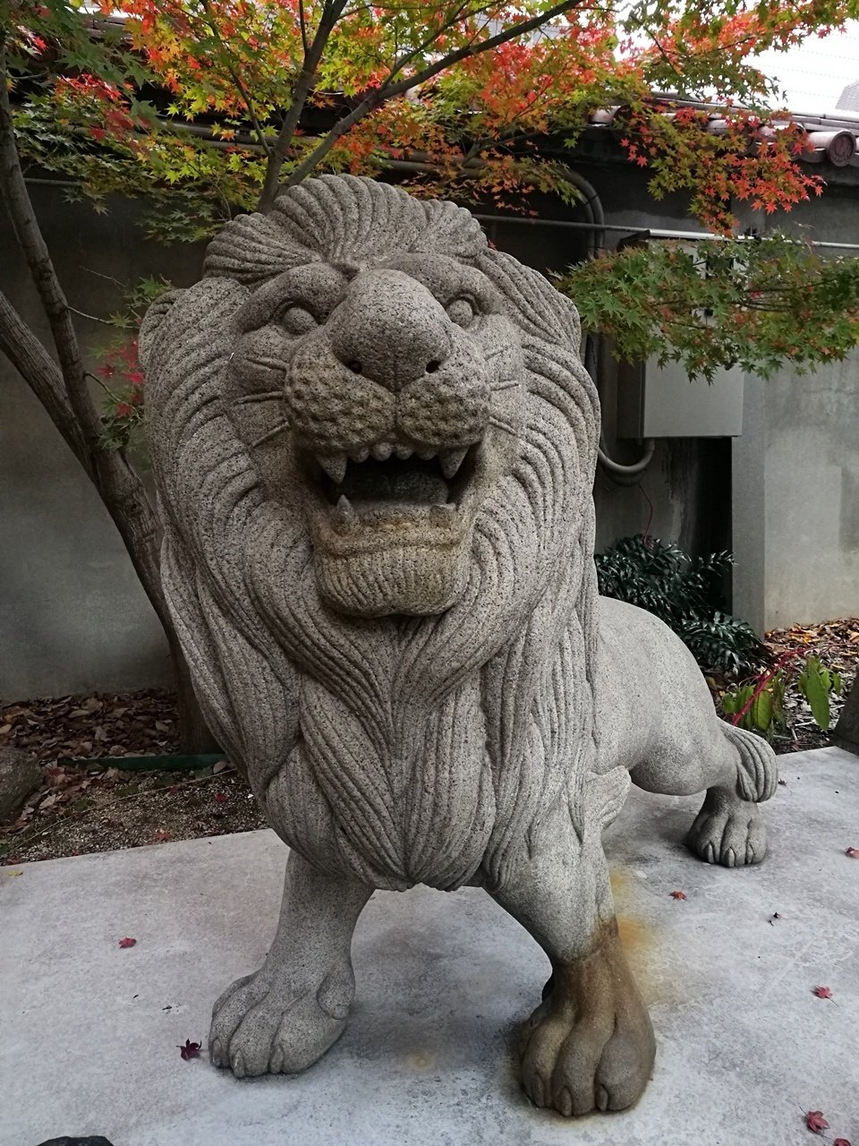 大阪市の神社と狛犬 ⑪中央区 ②坐摩神社～陶磁器商業協同組合