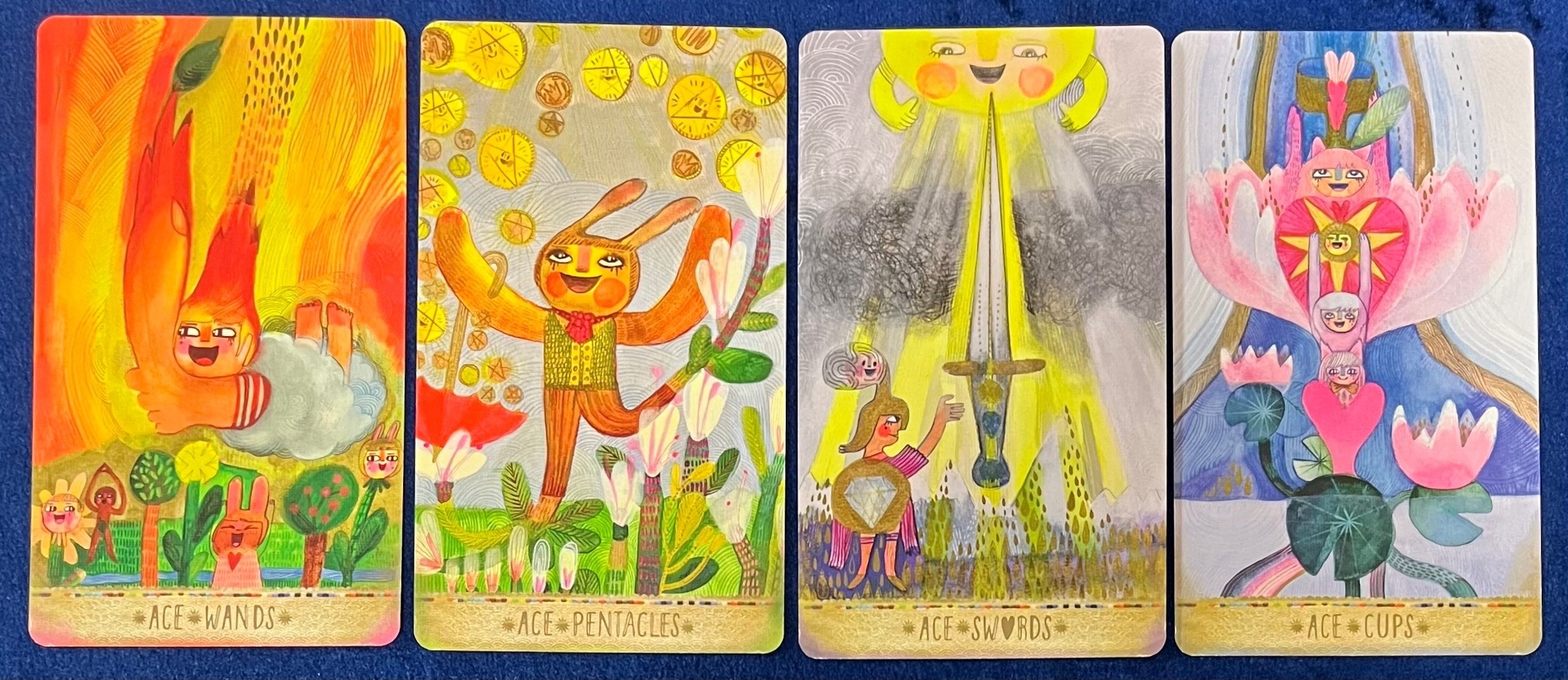 デッキ紹介】まるで絵本・PLAYFUL HEART TAROT【簡単タロット