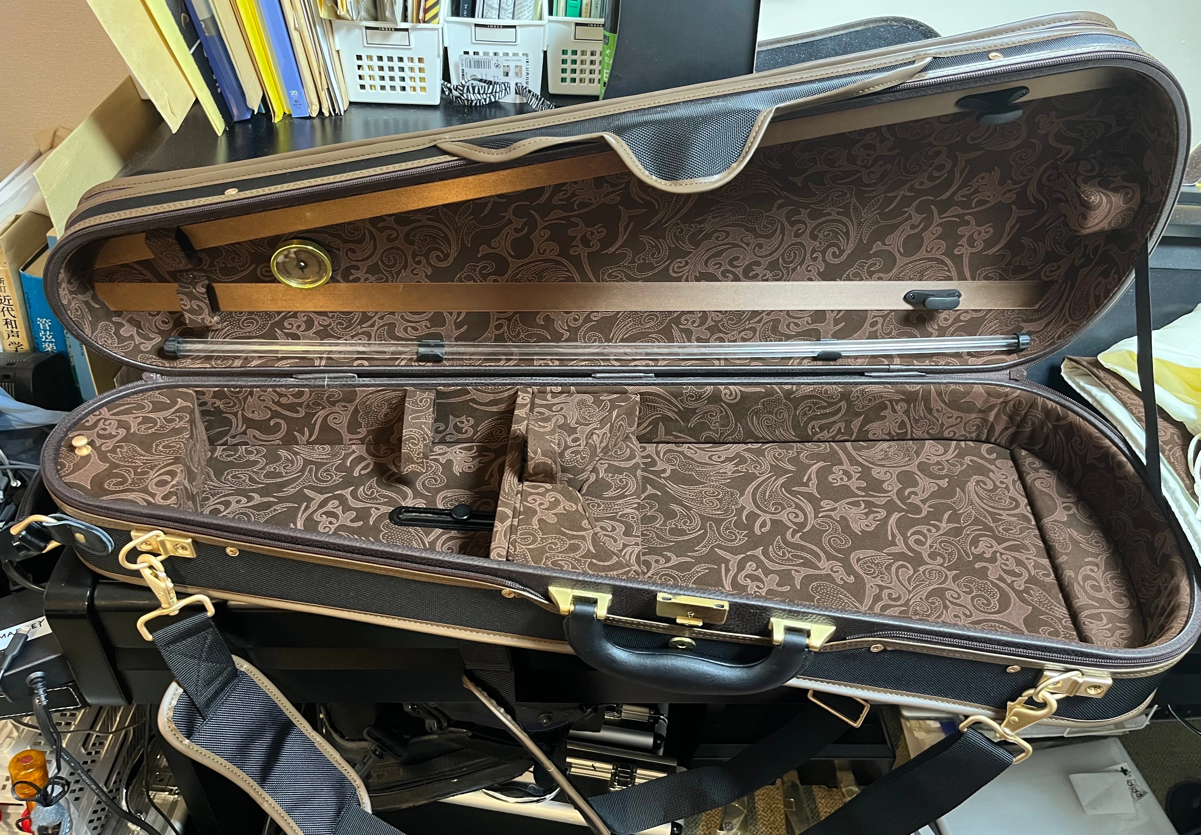 レアなビオラケース 弦楽器 レアなビオラケース