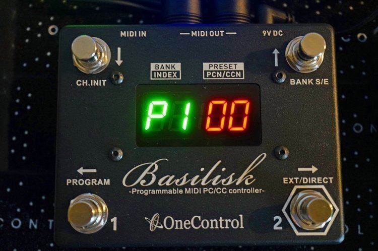 One Control Basiliskを使って、ペダルボードをMIDIでコントロール ...