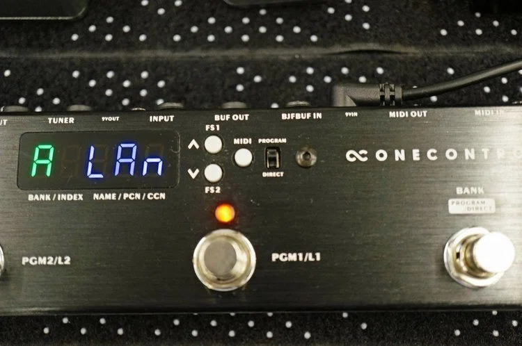 人気プログラマブルスイッチャー、One Control Caiman Tail Loopの