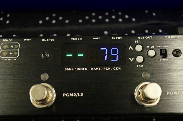 人気プログラマブルスイッチャー、One Control Caiman Tail Loopの