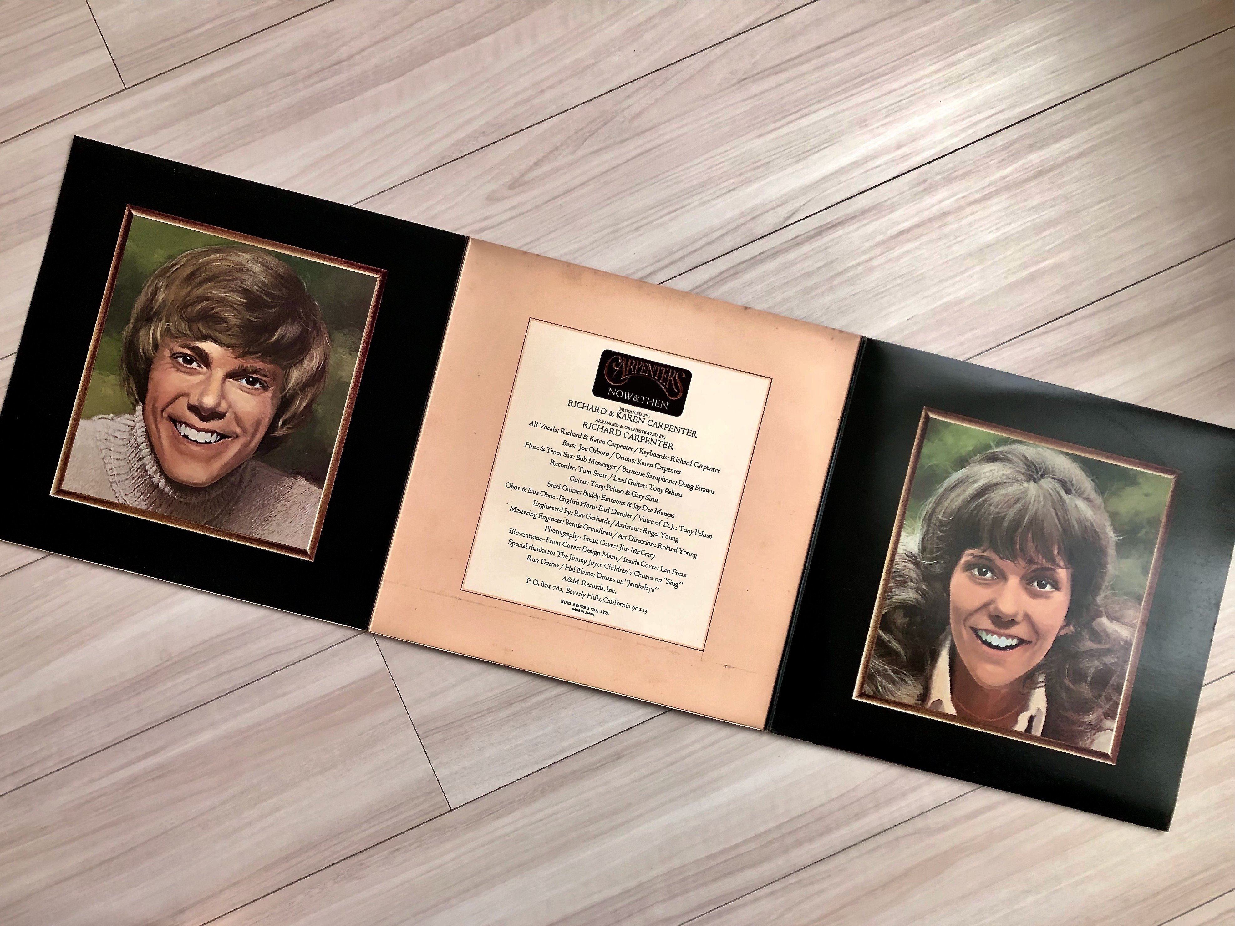 高校生の時に買った「カーペンターズ」のレコードが出て来た｜スダ ハジメ