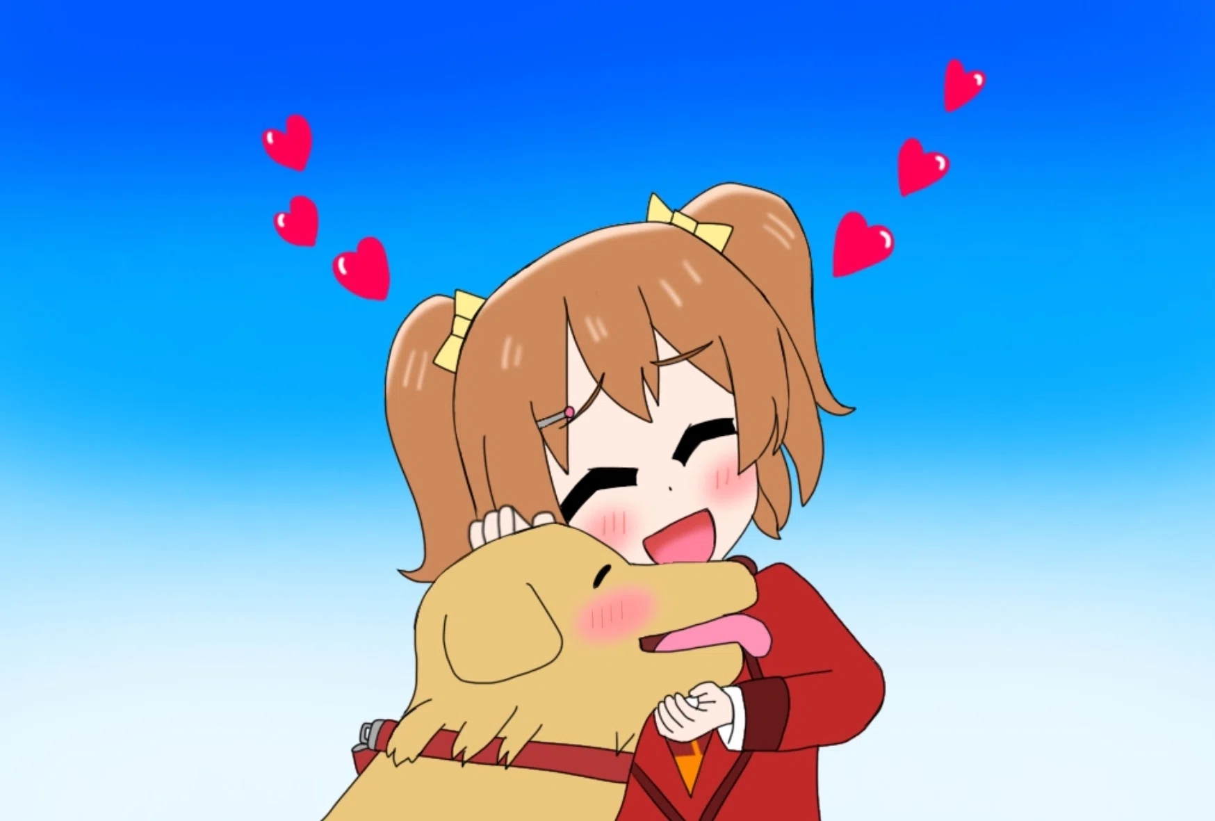 8話は、2人の妹ちゃんに癒されるお話 にじよんあにめーしょん8話