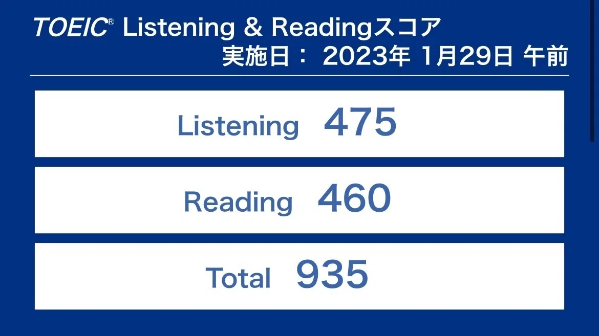TOEICを520点から935点に伸ばした話｜Kai
