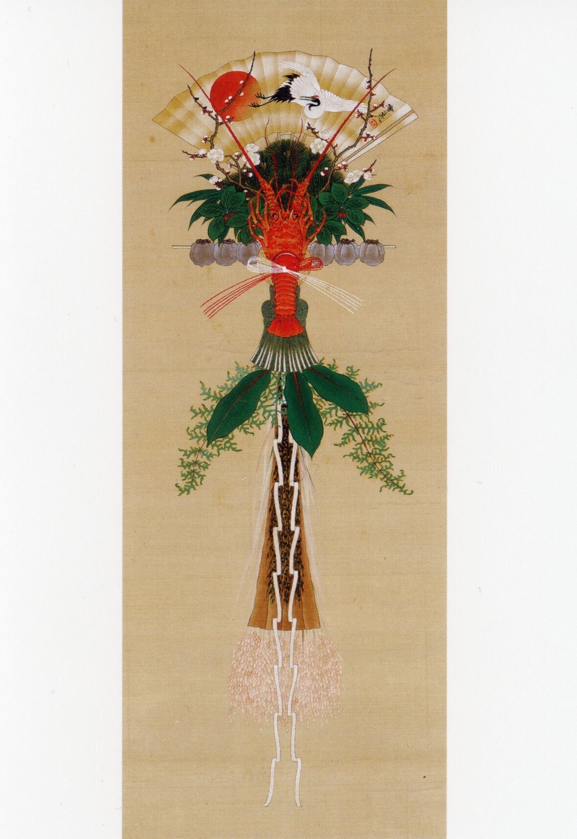 掛け軸2本 鈴木秀光作 奥入瀬図、出口華正作 紅葉図二重箱 紅葉に雀 出口華凰 （尺八横）肉筆！ 秋 - 掛け軸（掛軸）販売