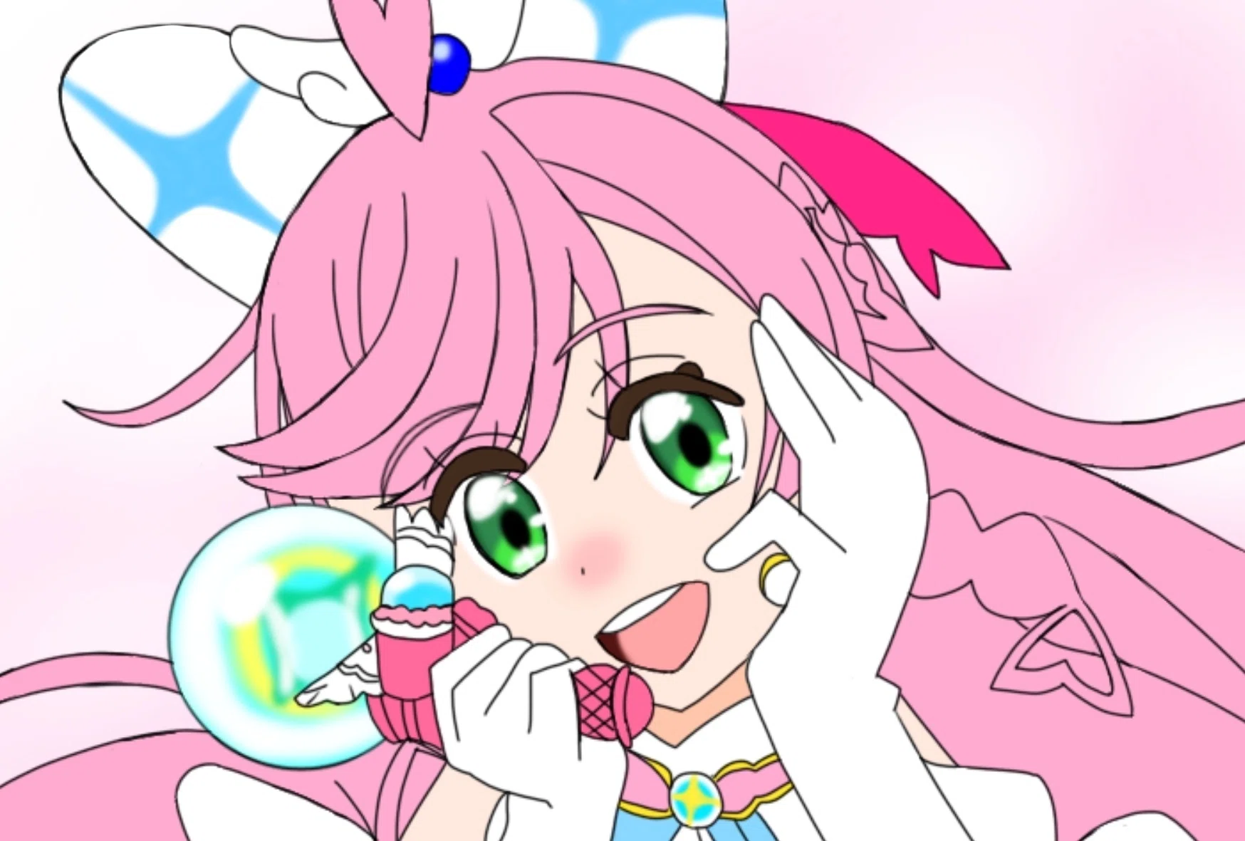 友達思いの優しい新人ヒーロー！？キュアプリズム初登場！！ ひろがる