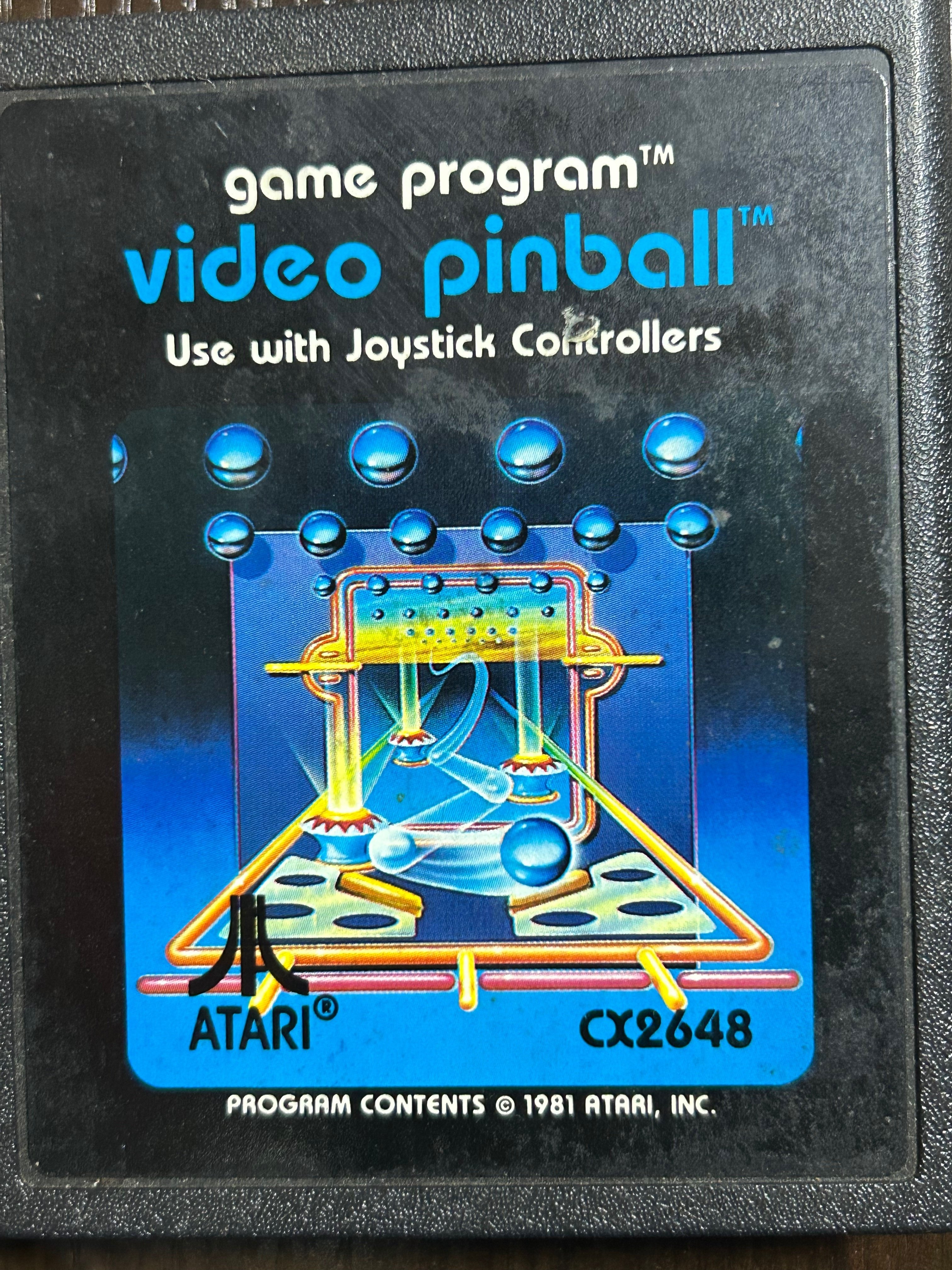 Atari2600:video pinball｜GSH