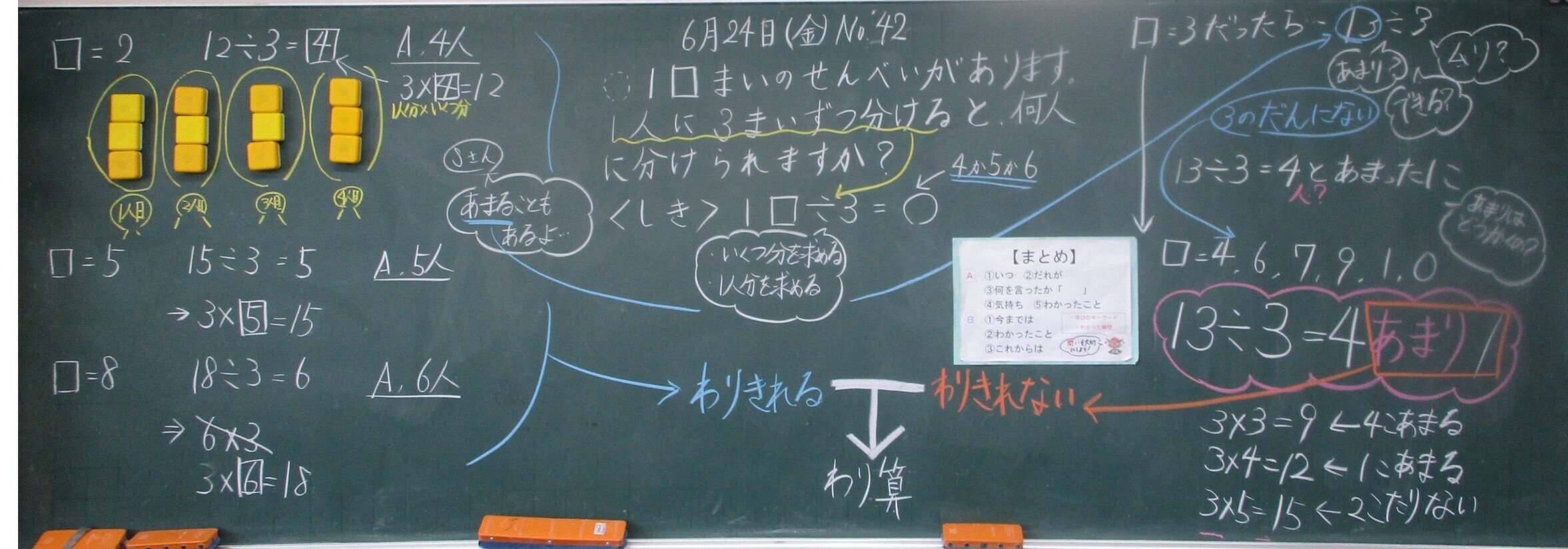 ♯10 算数授業の板書③｜天治郎@心理的安全性×学級経営