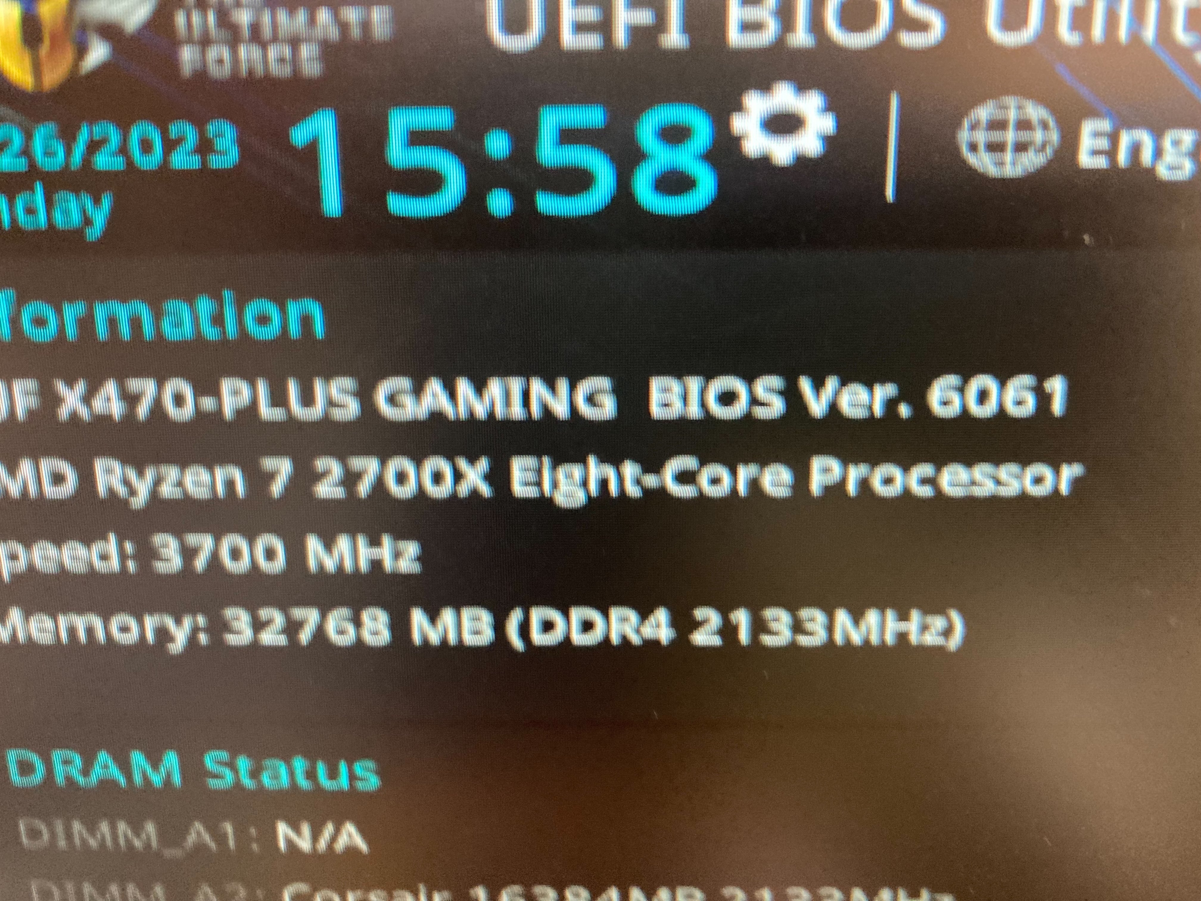 CPU交換検討とBIOSアップデート。Ryzen5 5500 #ハンドメイド実践