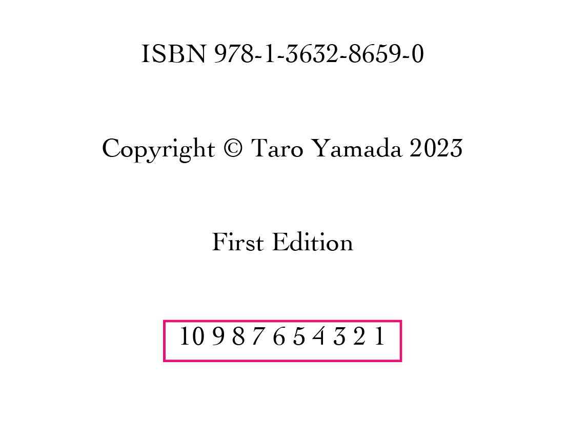 洋書に印刷された数列「1 3 5 7 9 10 8 6 4 2」の謎｜あらきさん
