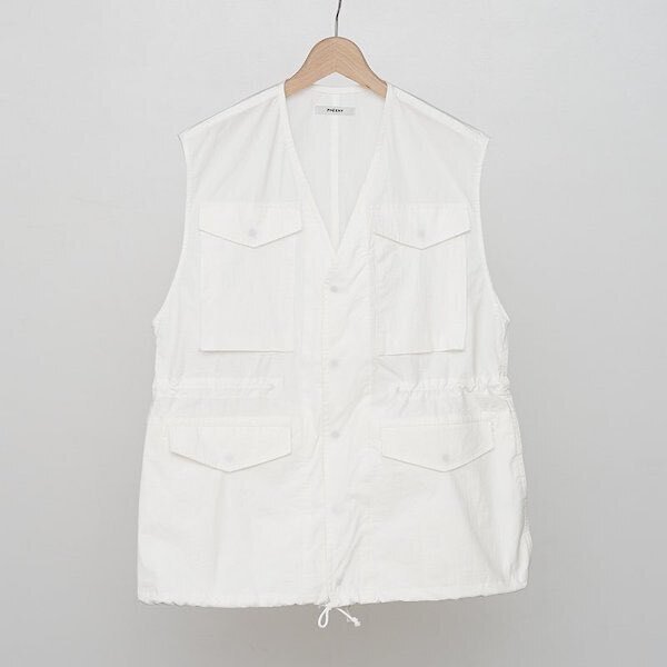 人気シリーズがアップデート【PHEENY】Cotton nylon dump field jacket