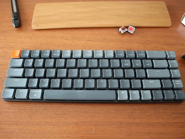 Keychron K7 キーボードをカスタマイズしてみた｜otanikohei