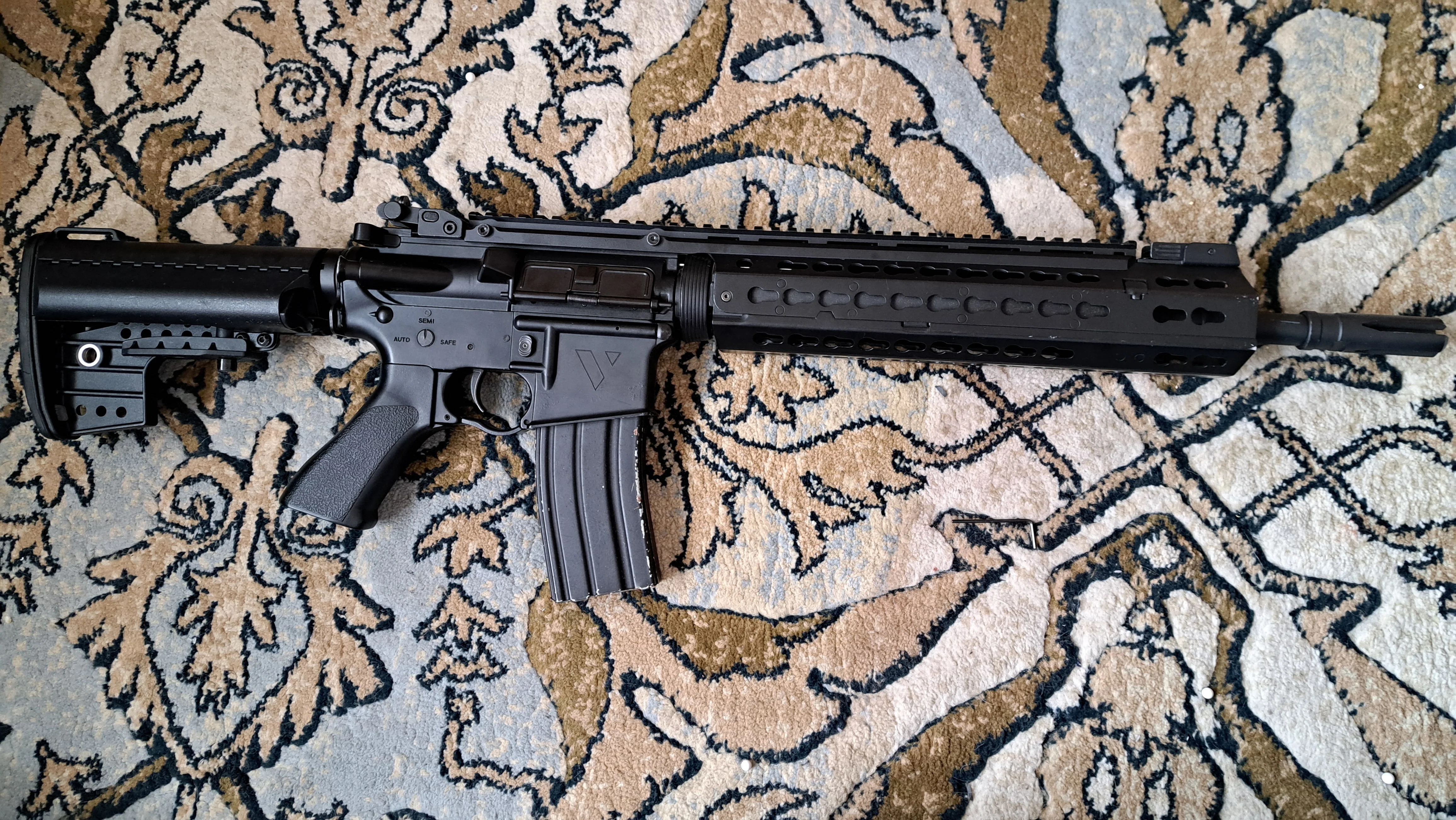 CYMA VLTOR CASV-KM 12inch CM.079 VLTORのM4 電動ガン エアガン