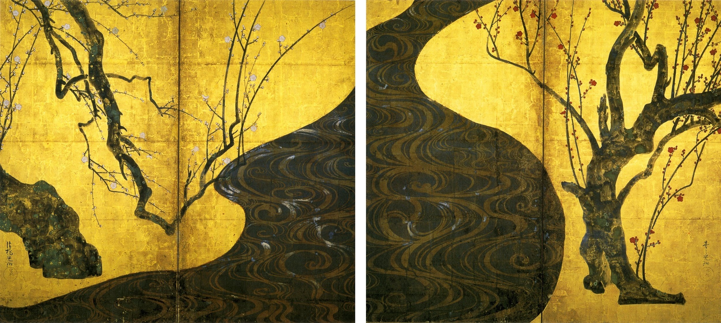 日本絵画歳時記 梅（2）｜椿 吾十