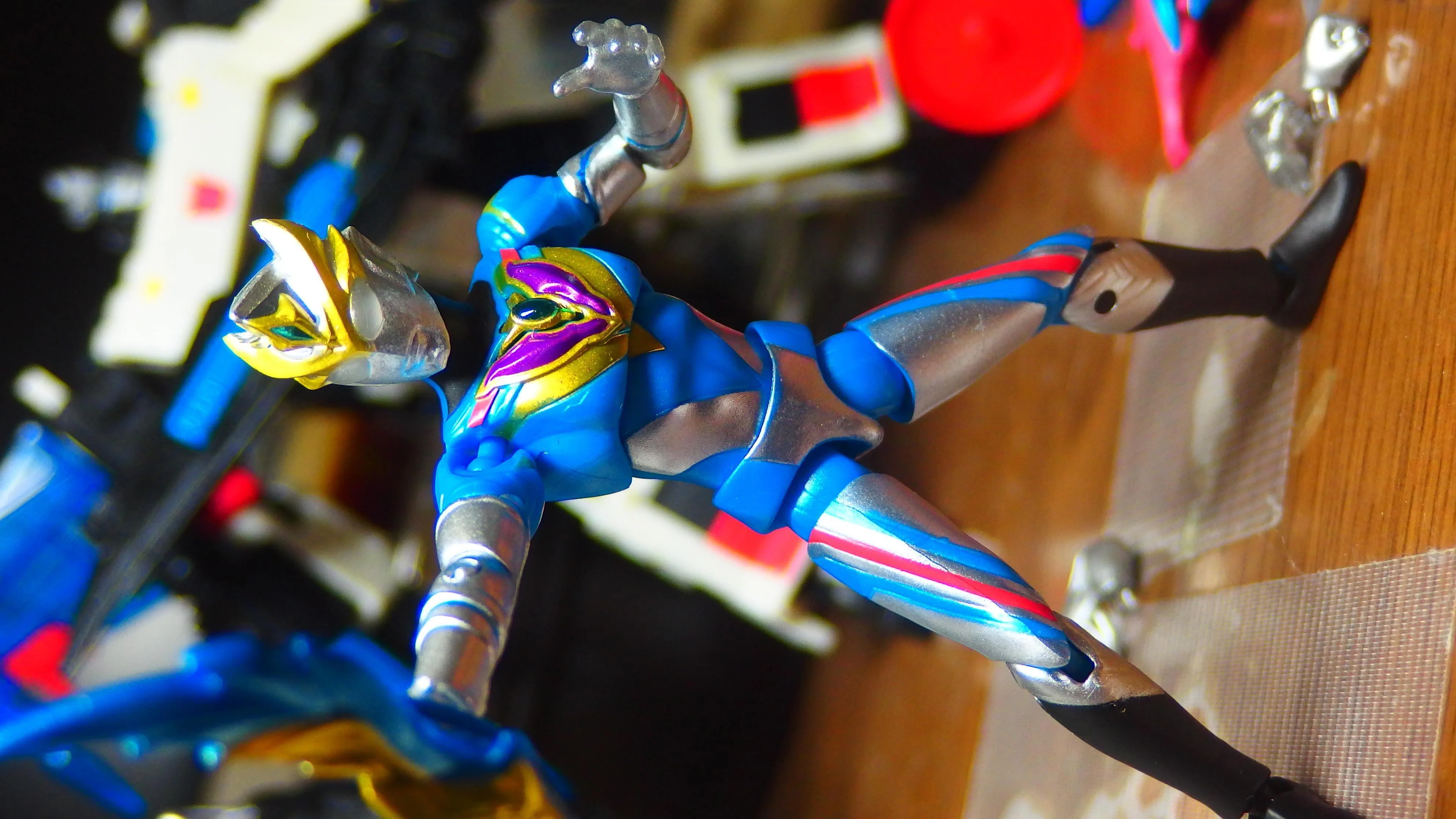 玩具簡易レビュー15～21 超動αウルトラマン4〔バンダイ(BANDAI)〕2月