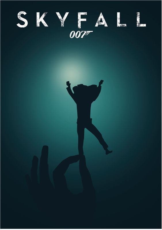 007 スカイフォール　全米公式　劇場 ポスター 映画　ダニエルクレイグ　ボンド 53200-125-