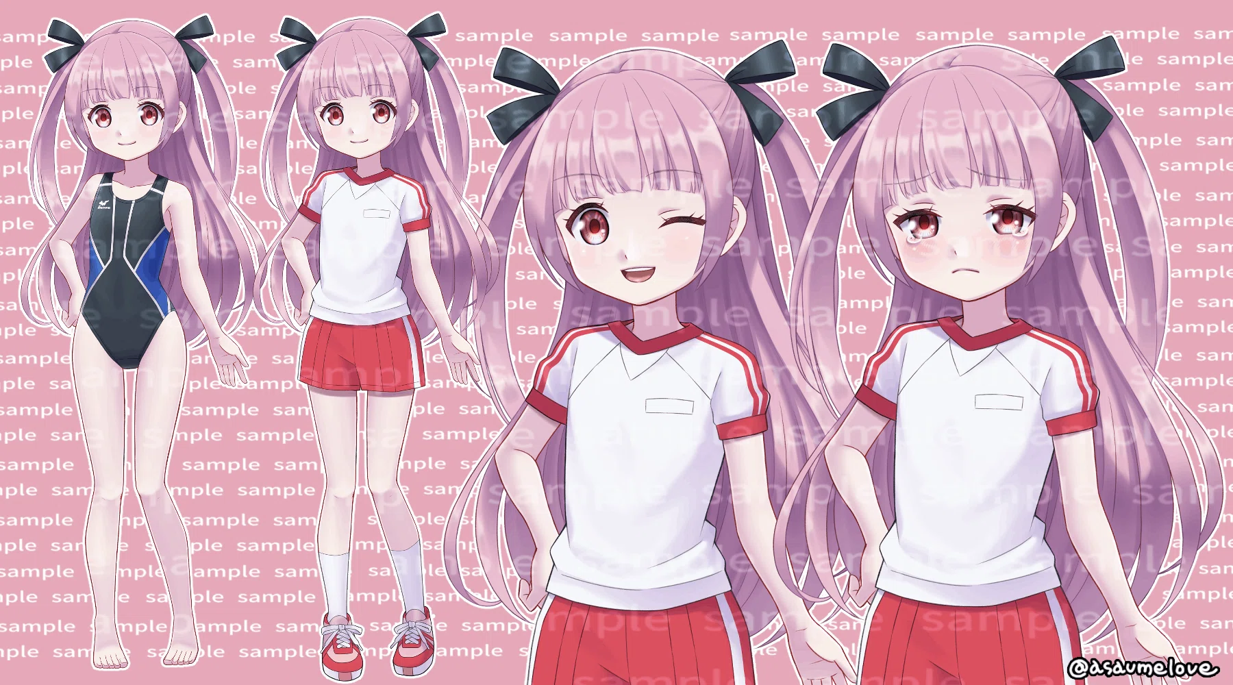 ご確認用です。 かあに絵2さん専用 2月イラストご依頼 ｜あさ・イラストレーター