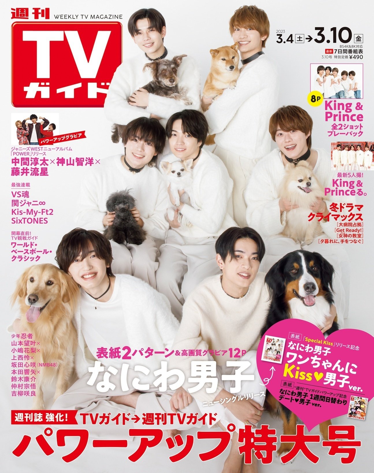 TVLIFE、ザテレビジョン、TVガイド、TVstation