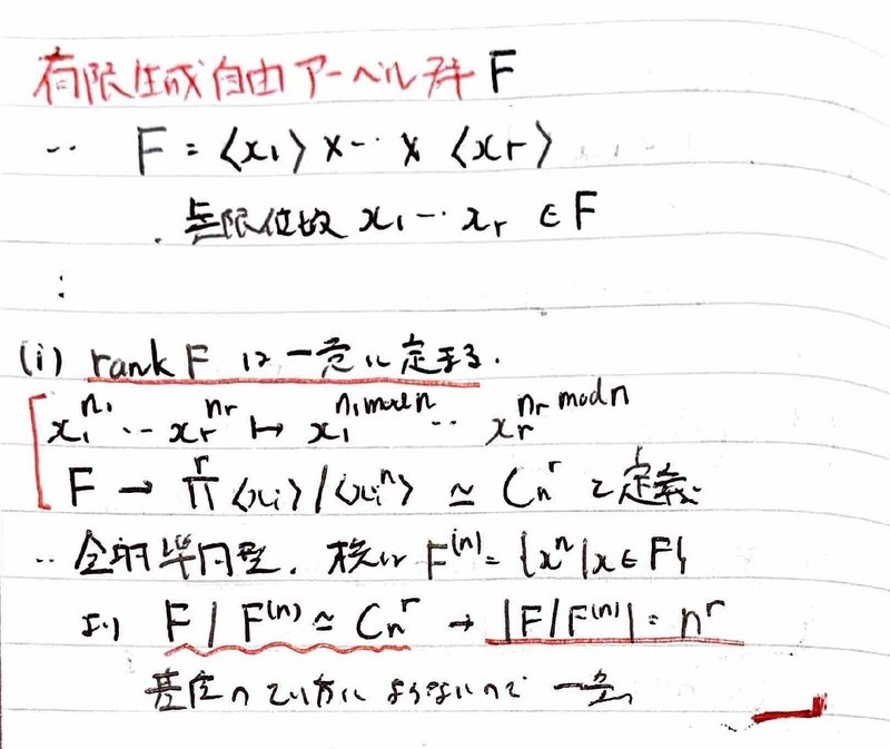 書記が数学やるだけ663 有限生成アーベル群の基本定理1｜Writer_Rinka