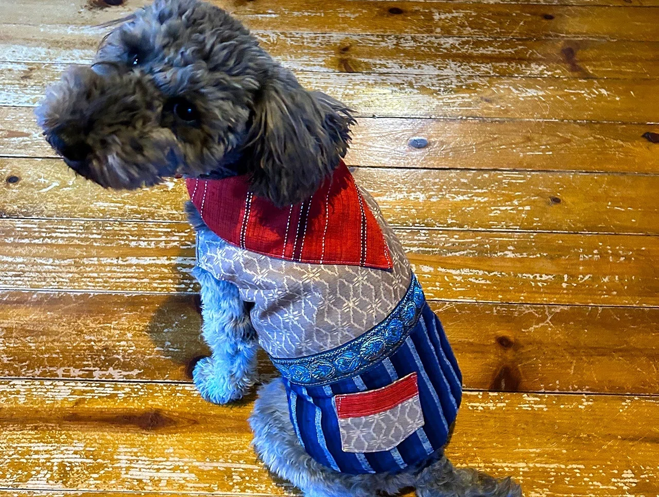 犬服　ななふじ　着物　ワンピース　ハンドメイド 犬服 ななふじ様専用 着物 ワンピース ハンドメイド 【公式通販】