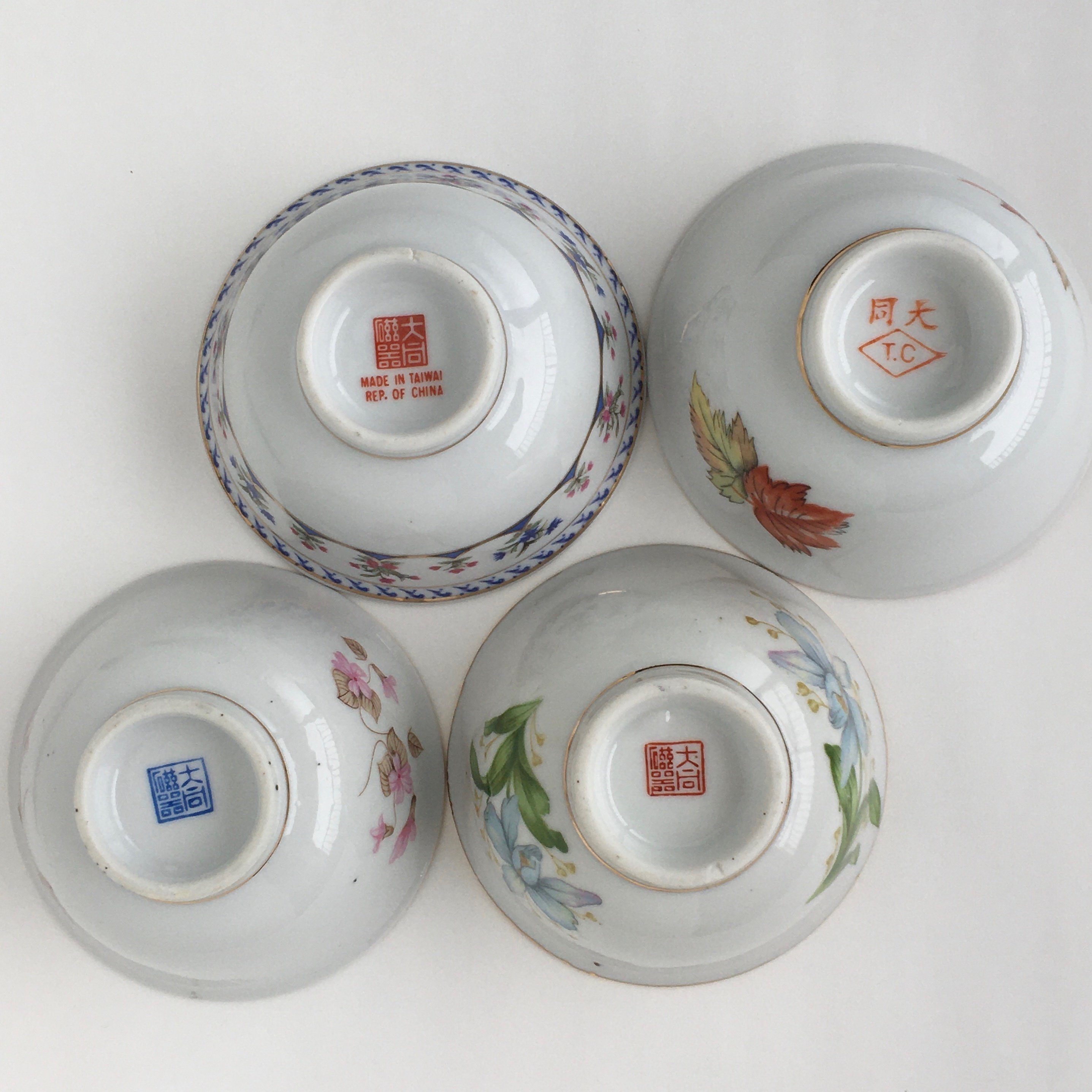 台湾の古いものたち／「オールド大同」のたのしみ（大同磁器の食器