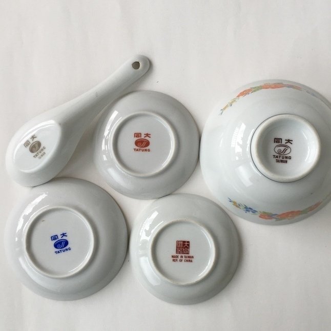 台湾の古いものたち／「オールド大同」のたのしみ（大同磁器の