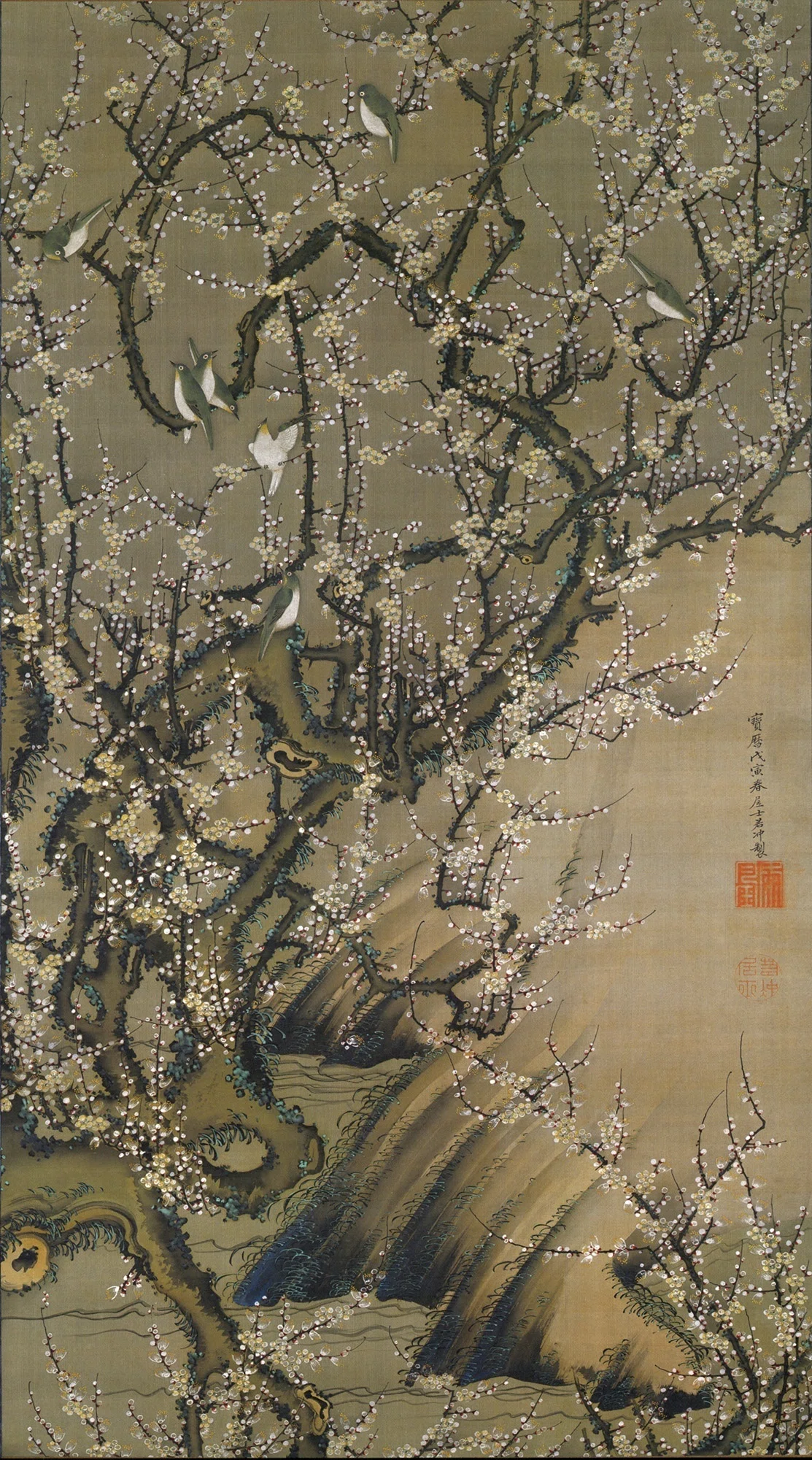 日本絵画歳時記 梅（3）｜椿 吾十