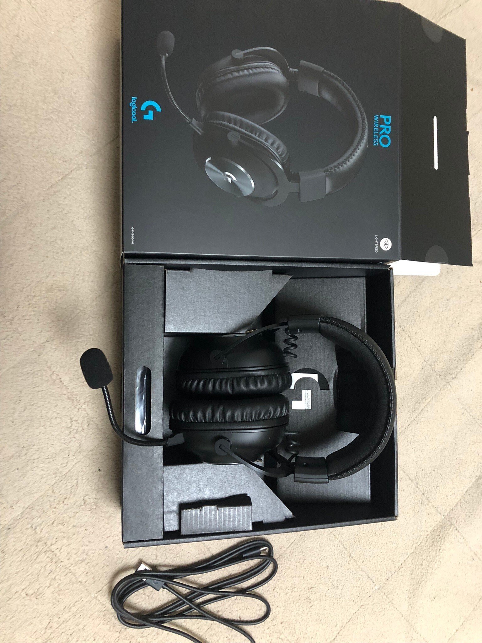 ロジクールG Pro X Wireless Lightspeed ゲーミングヘッドセット