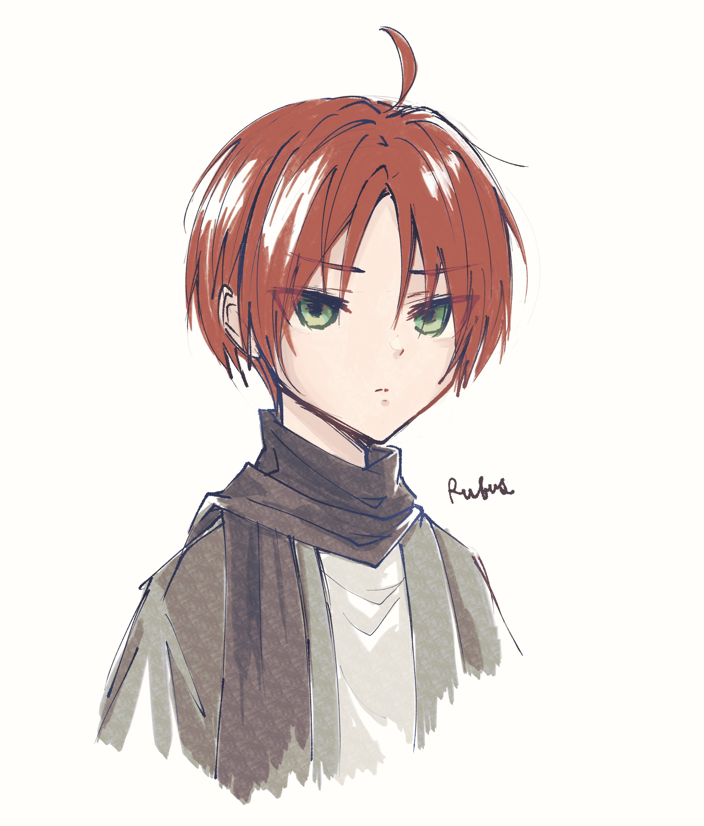 わたくしの中学生時代に描いた落書き「少年時代」