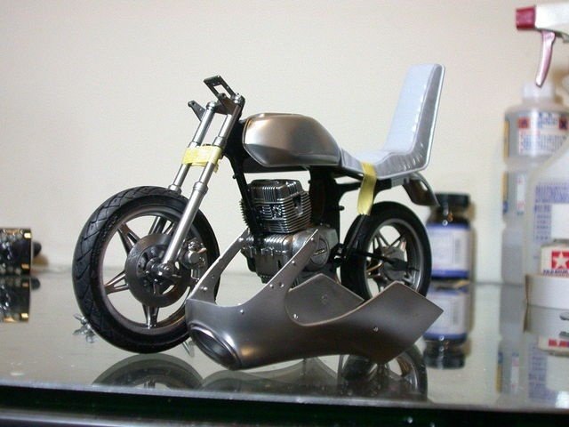 模型】暴走族のバイクを作るのは思ったよりも奥が深かった