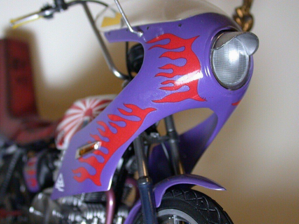 模型】暴走族のバイクを作るのは思ったよりも奥が深かった