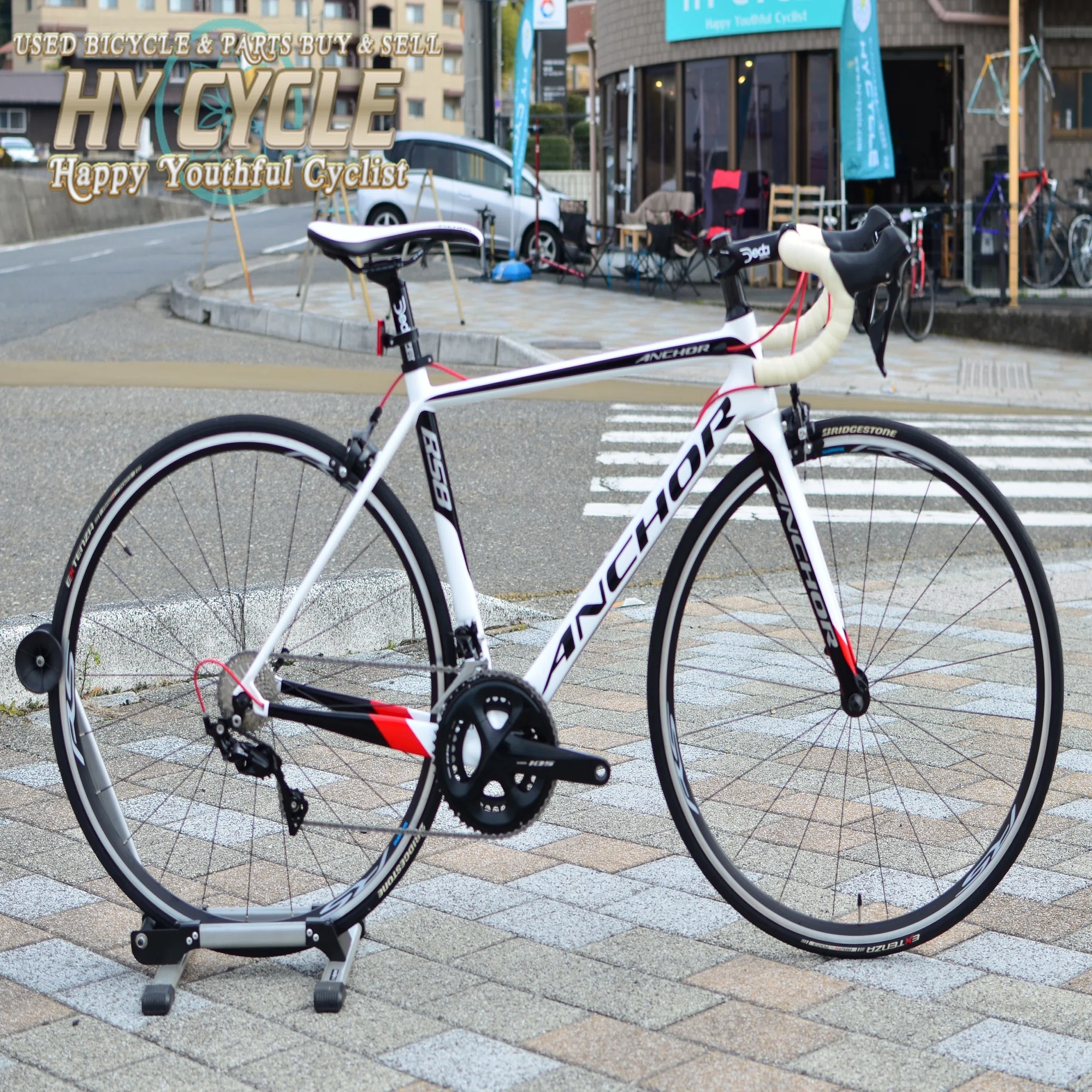 ANCHOR RS8 EQUIPE入荷!!｜HY CYCLE ロードバイク出張買取・修理メンテ専門