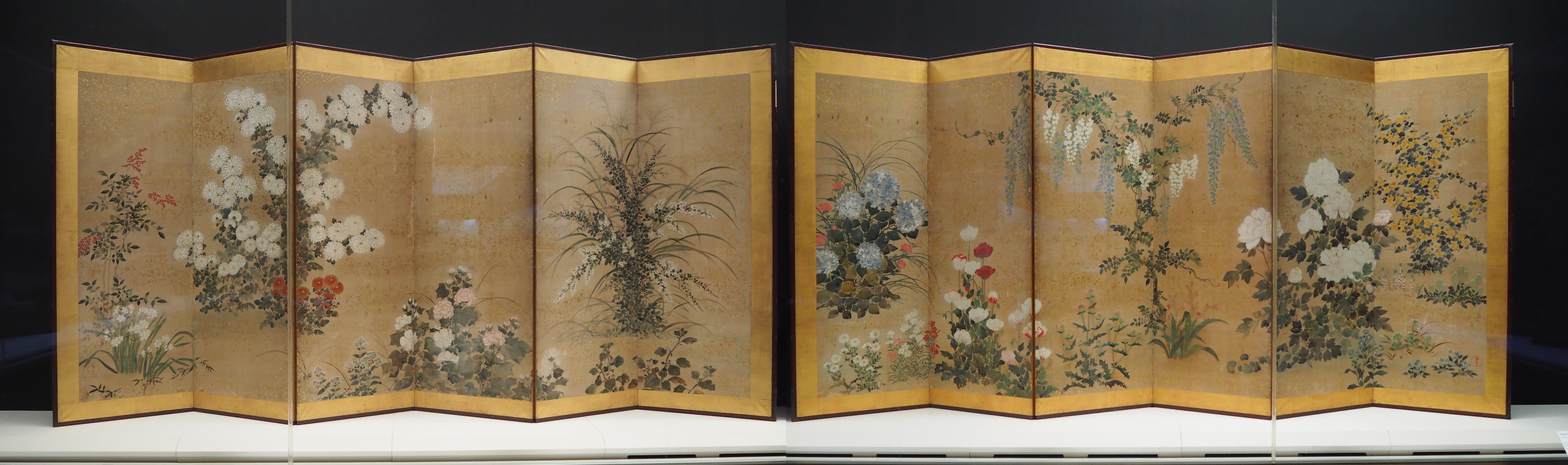 琳派の描いた草花が、トーハクで満開でした@東京国立博物館