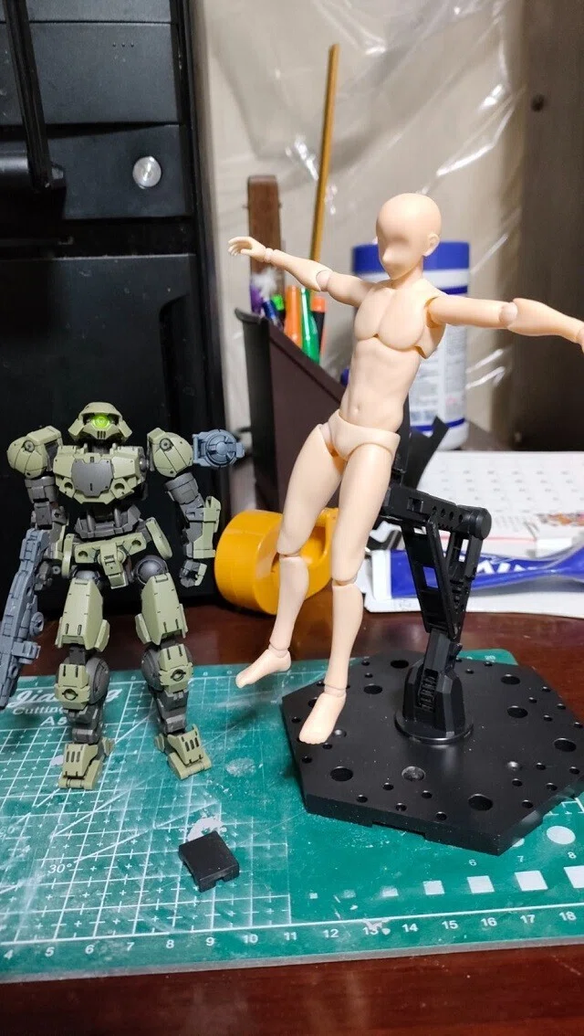 自作フィギュア 初めてのフィギュア製作を試みる（その1）｜もぐら@模型垢